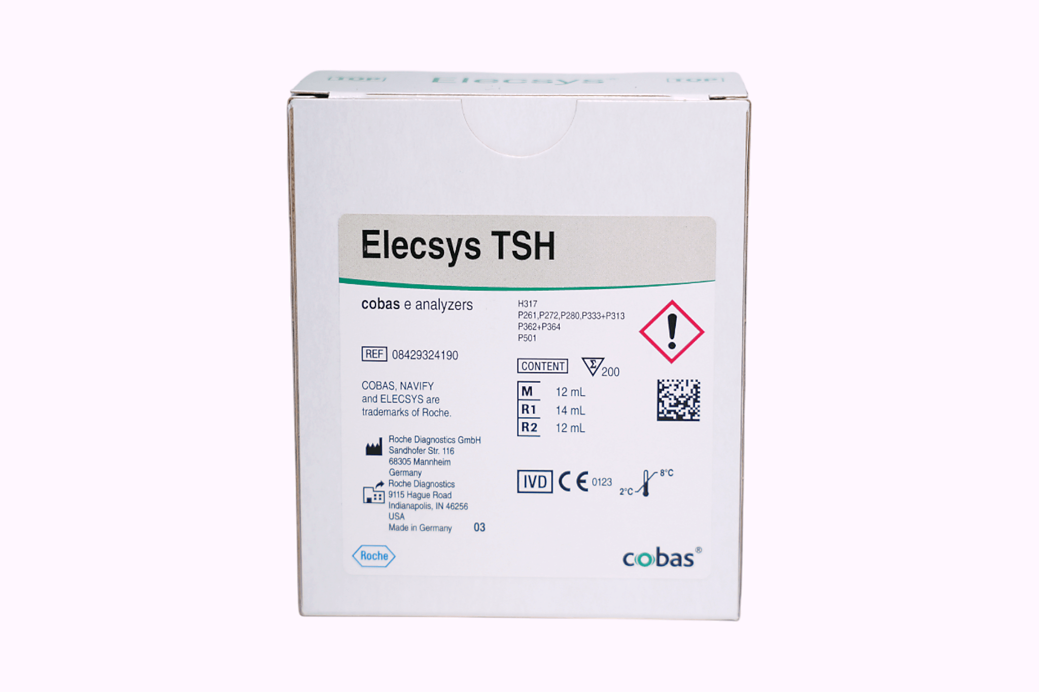 Roche e411 TSH 200 test New Gen.
