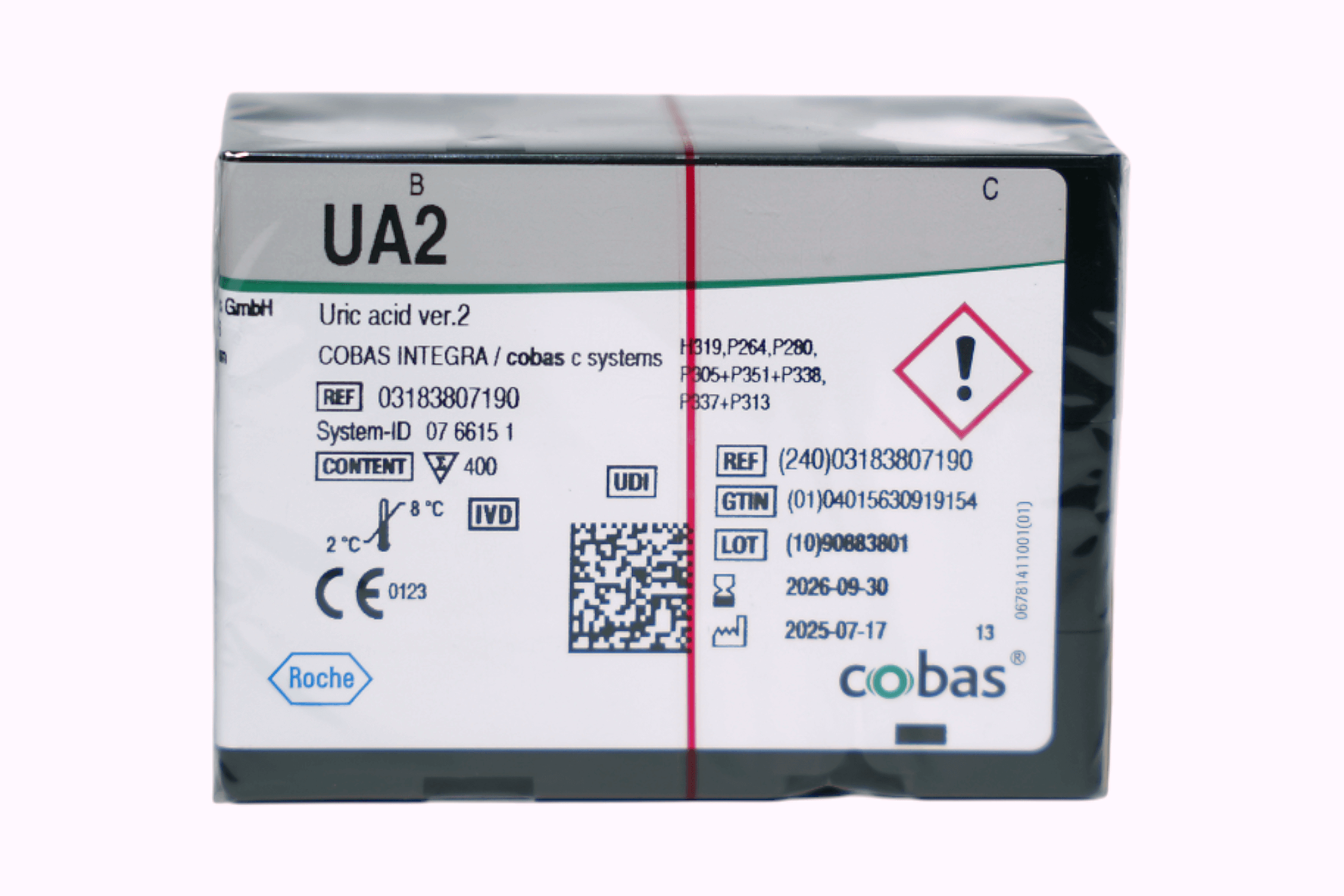 Roche cc Uric Acid 400 test