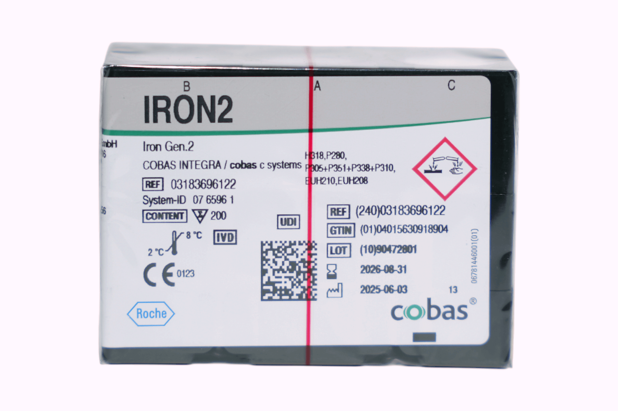 Roche cc Iron 200 test