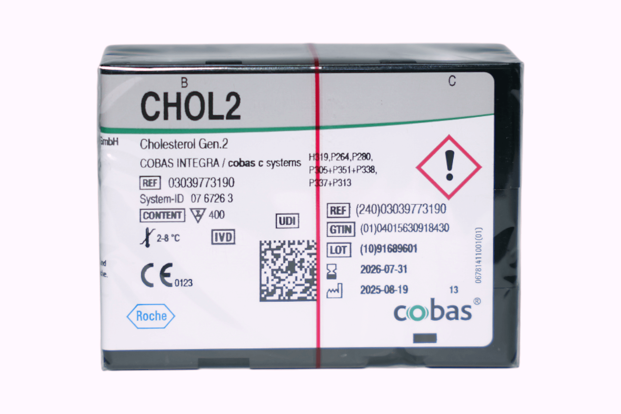 Roche cc Cholester Total 400 test